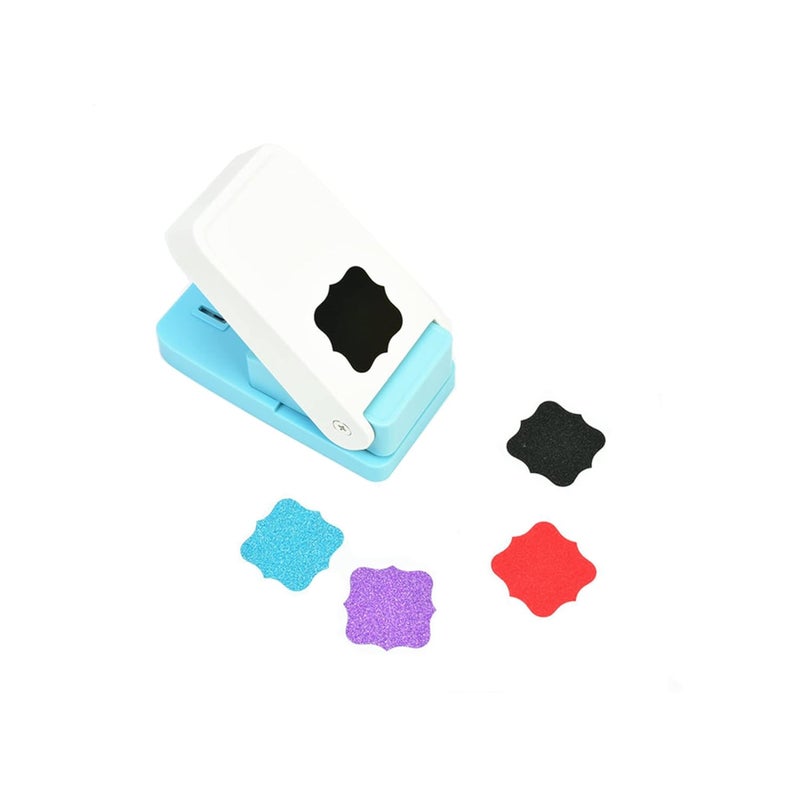 kawendite Cady Handmade Scrapbooking One Inch 25mm Size Frame Punches Craft Lever Punch Embossing Puncher Fancy Punch (1Inch Frame) - Image 1